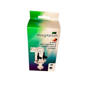 Imagitarium 2 Way Air Control & Check Valve New In Box Good For Fresh & Marine